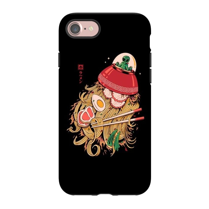 iPhone 7 StrongFit Alien Ramen Invasion by Afif Quilimo