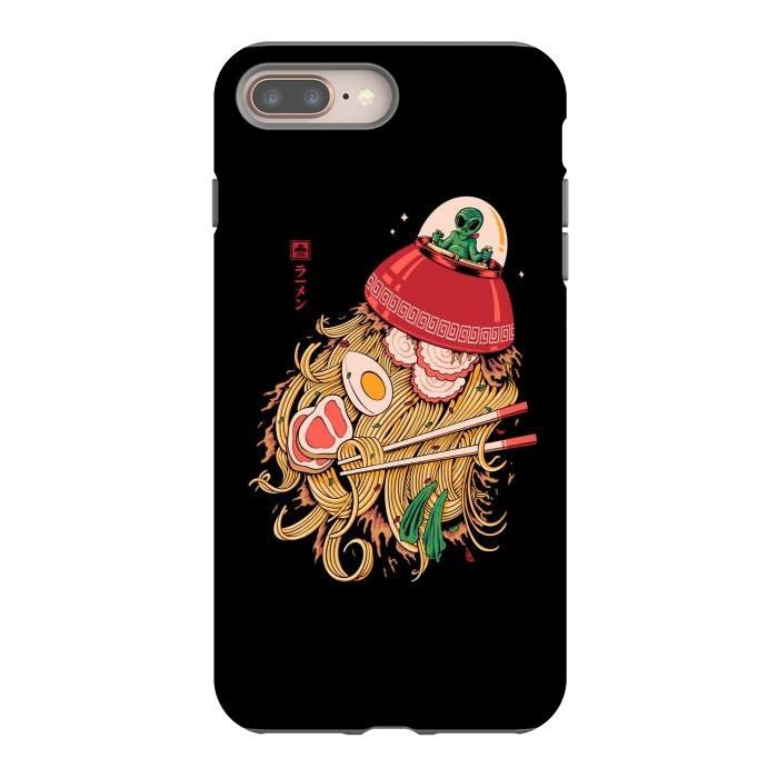 iPhone 7 plus StrongFit Alien Ramen Invasion by Afif Quilimo