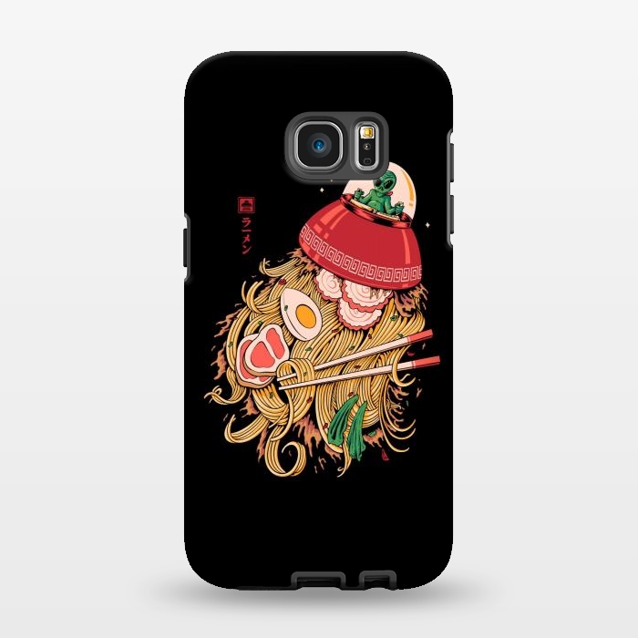 Galaxy S7 EDGE StrongFit Alien Ramen Invasion by Afif Quilimo