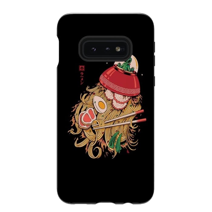 Galaxy S10e StrongFit Alien Ramen Invasion by Afif Quilimo