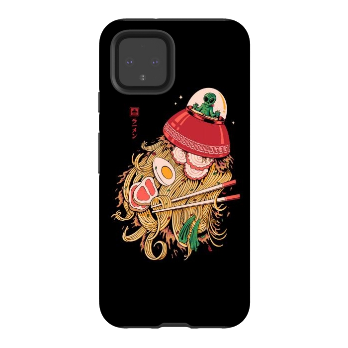 Pixel 4 StrongFit Alien Ramen Invasion by Afif Quilimo