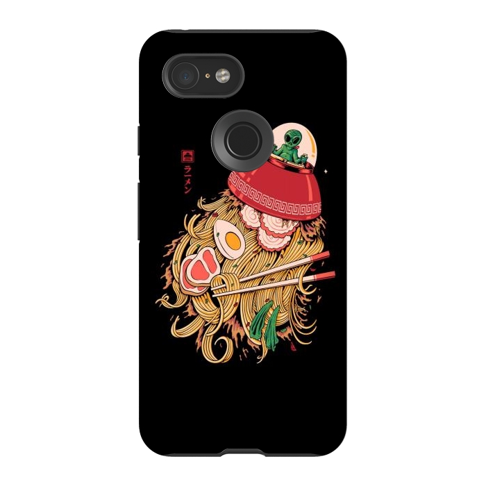 Pixel 3 StrongFit Alien Ramen Invasion by Afif Quilimo