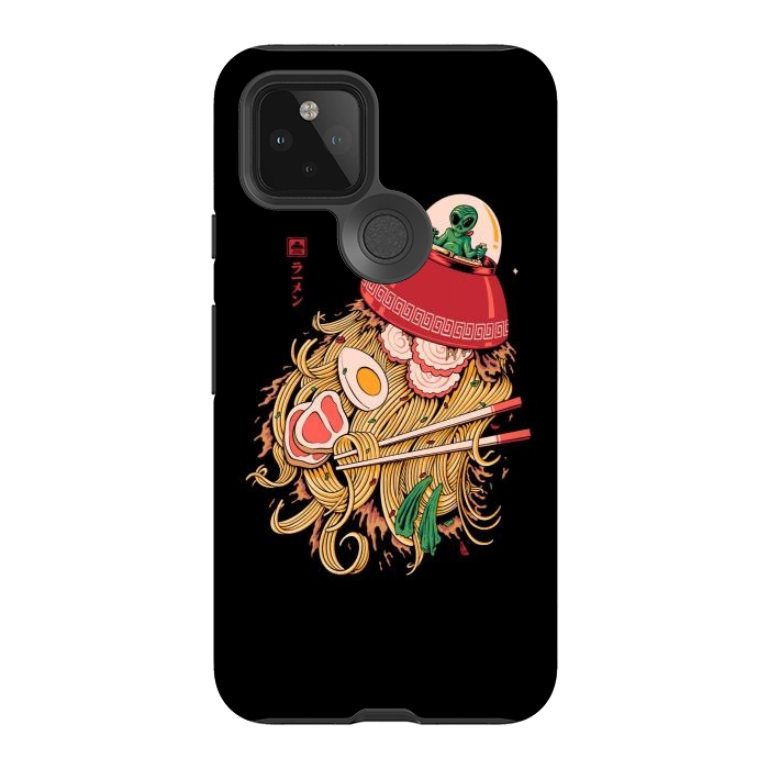 Pixel 5 StrongFit Alien Ramen Invasion by Afif Quilimo