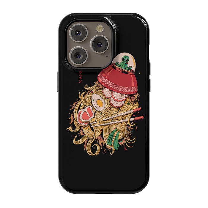iPhone 14 Pro StrongFit Alien Ramen Invasion by Afif Quilimo