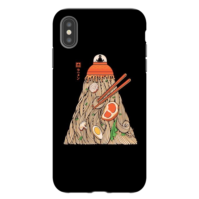 iPhone Xs Max StrongFit Alien Ramen Invasion 1 by Afif Quilimo