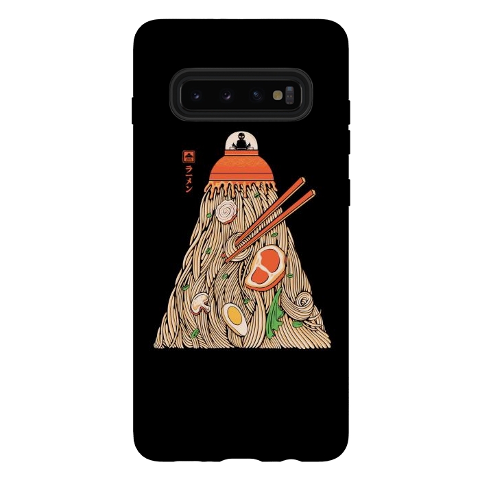 Galaxy S10 plus StrongFit Alien Ramen Invasion 1 by Afif Quilimo