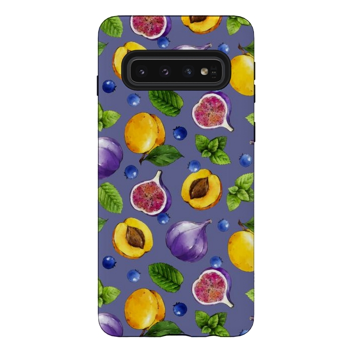 Galaxy S10 StrongFit Summer Fruits by Bledi