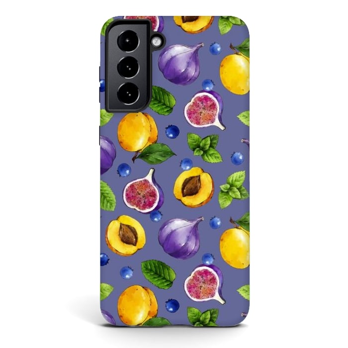 Galaxy S21 StrongFit Summer Fruits by Bledi