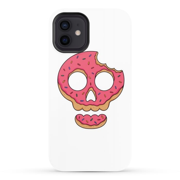 iPhone 12 StrongFit Skull Doughnut by Afif Quilimo