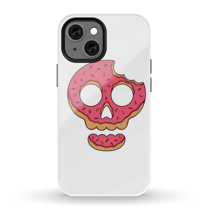 iPhone 13 mini StrongFit Skull Doughnut by Afif Quilimo