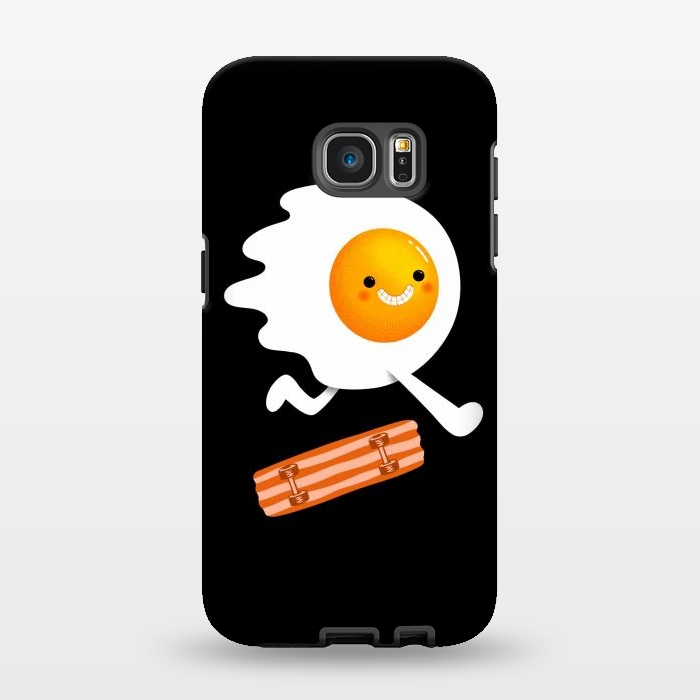 Galaxy S7 EDGE StrongFit Eggboarder by Afif Quilimo