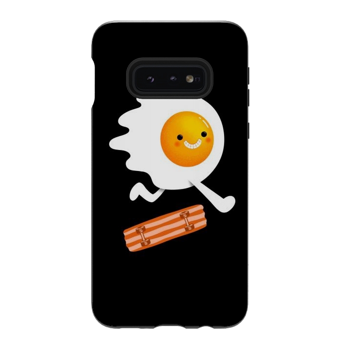 Galaxy S10e StrongFit Eggboarder by Afif Quilimo