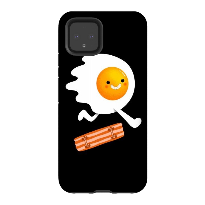 Pixel 4 StrongFit Eggboarder by Afif Quilimo