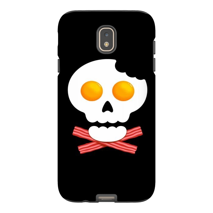 Galaxy J7 StrongFit Breakfast Skull 1 by Afif Quilimo