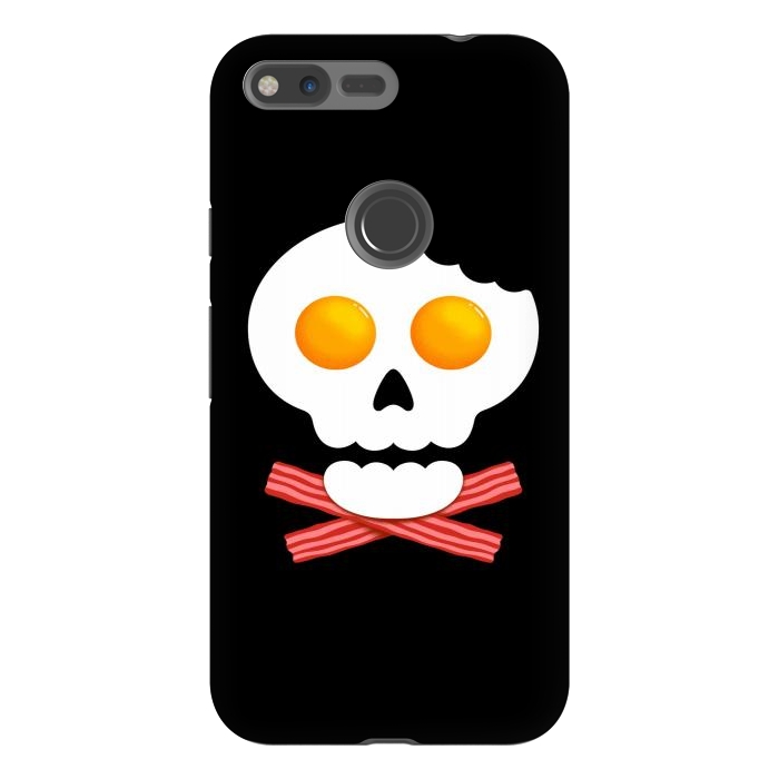 Pixel XL StrongFit Breakfast Skull 1 by Afif Quilimo