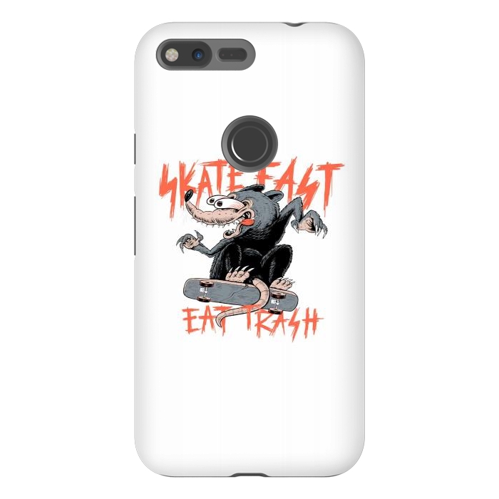 Pixel XL StrongFit Skate Fast Eat Trash by Afif Quilimo