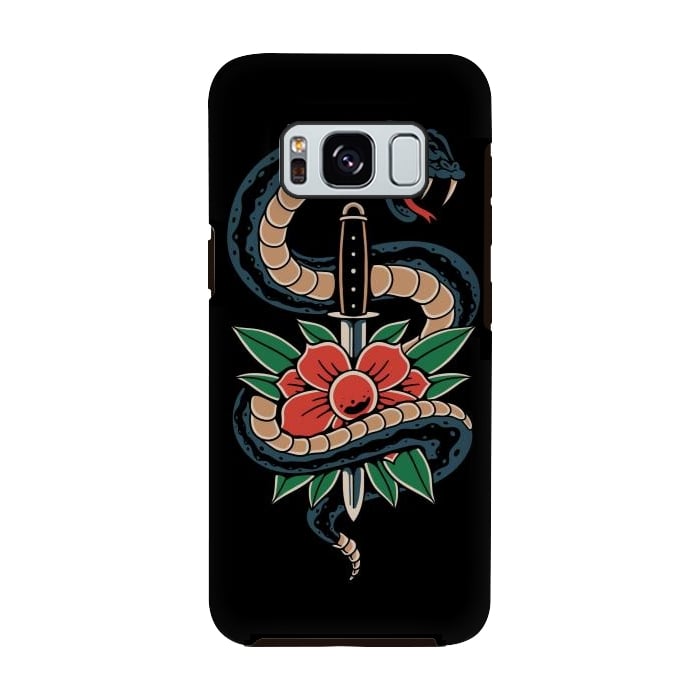 Galaxy S8 StrongFit Deadly Beautiful Snake by Afif Quilimo