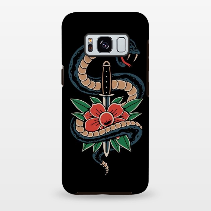 Galaxy S8 plus StrongFit Deadly Beautiful Snake by Afif Quilimo