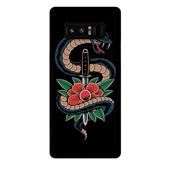 Galaxy Note 8 StrongFit Deadly Beautiful Snake by Afif Quilimo