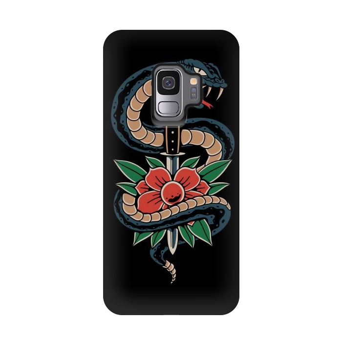 Galaxy S9 StrongFit Deadly Beautiful Snake by Afif Quilimo