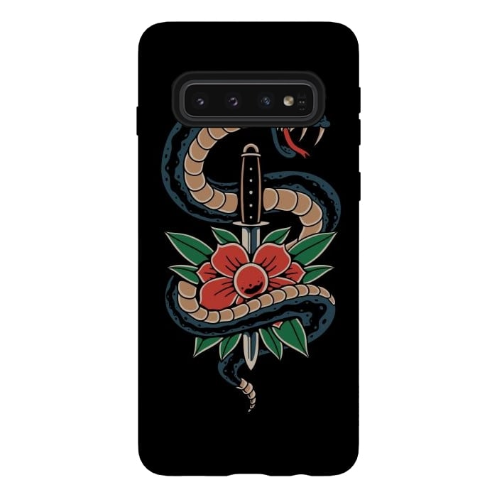 Galaxy S10 StrongFit Deadly Beautiful Snake by Afif Quilimo