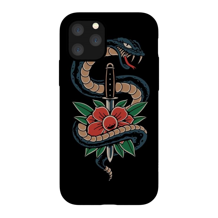 iPhone 11 Pro StrongFit Deadly Beautiful Snake by Afif Quilimo