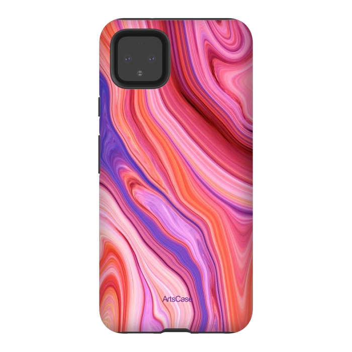 Pixel 4XL StrongFit Party in Colors by ArtsCase