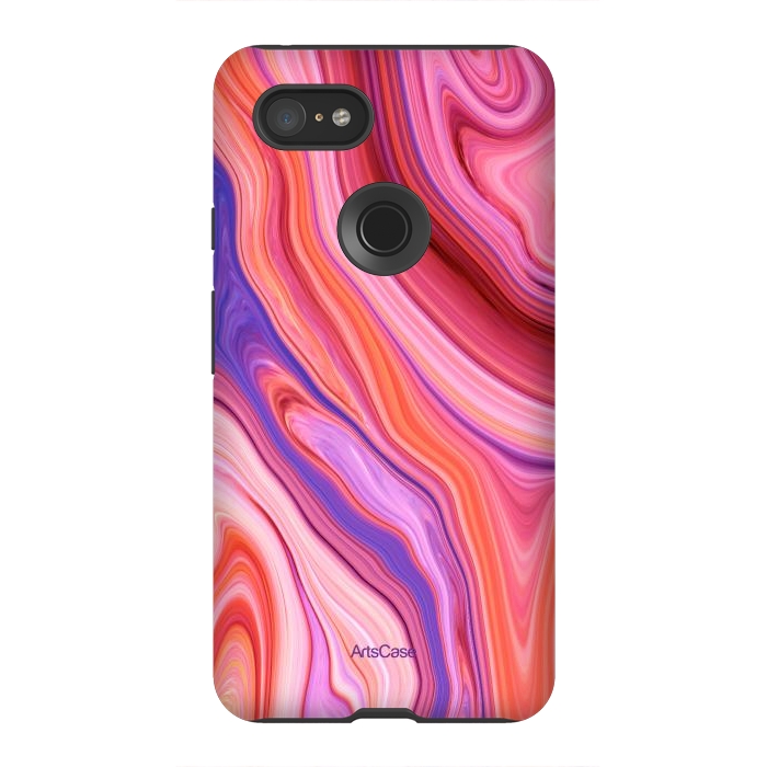 Pixel 3XL StrongFit Party in Colors by ArtsCase