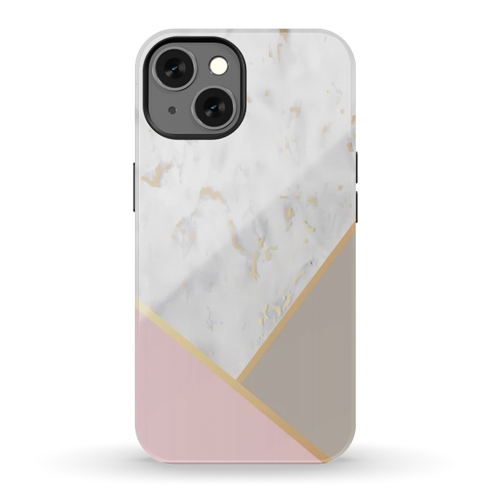 iPhone 13 StrongFit Marble Geometry 0011 by ArtsCase