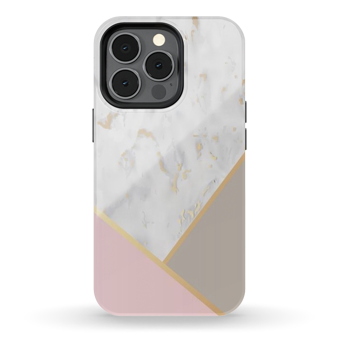 iPhone 13 pro StrongFit Marble Geometry 0011 by ArtsCase