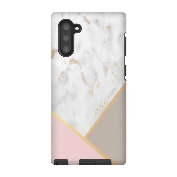 Galaxy Note 10 StrongFit Marble Geometry 0011 by ArtsCase