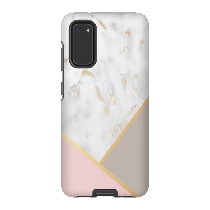 Galaxy S20 StrongFit Marble Geometry 0011 by ArtsCase