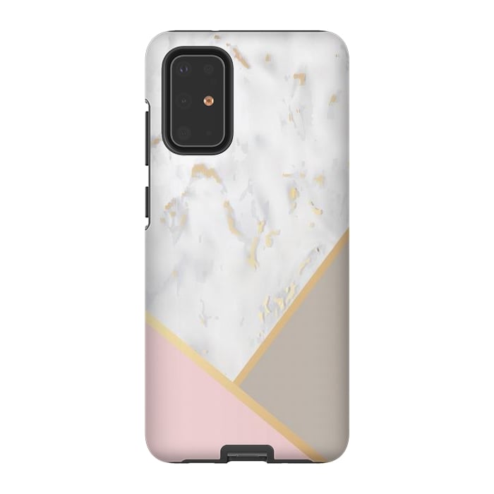 Galaxy S20 Plus StrongFit Marble Geometry 0011 by ArtsCase