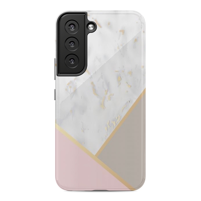 Galaxy S22 StrongFit Marble Geometry 0011 by ArtsCase