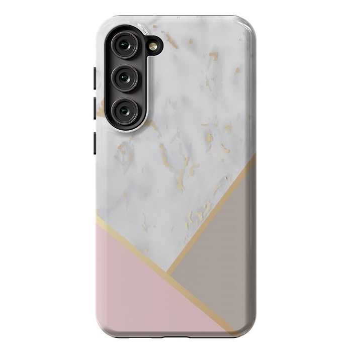 Galaxy S23 Plus StrongFit Marble Geometry 0011 by ArtsCase