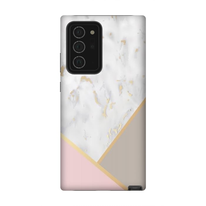 Galaxy Note 20 Ultra StrongFit Marble Geometry 0011 by ArtsCase