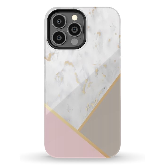 iPhone 13 Pro Max StrongFit Marble Geometry 0011 by ArtsCase