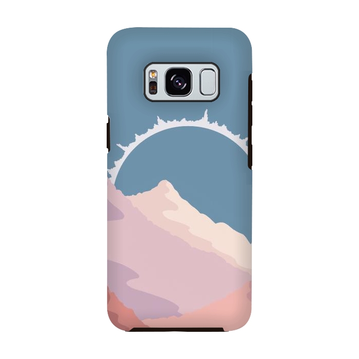 Galaxy S8 StrongFit The white edged sun by Steve Wade (Swade)