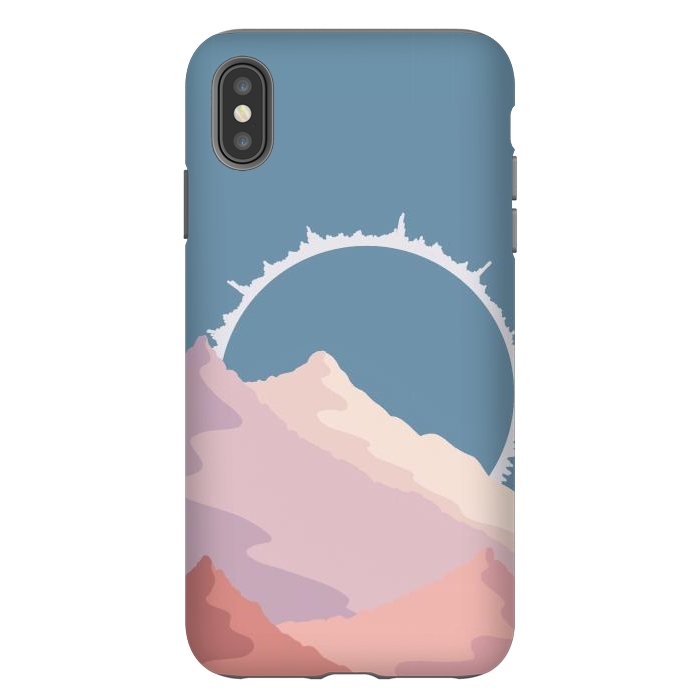 iPhone Xs Max StrongFit The white edged sun by Steve Wade (Swade)