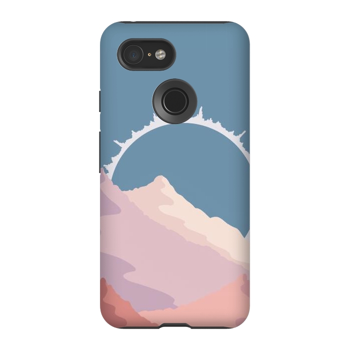 Pixel 3 StrongFit The white edged sun by Steve Wade (Swade)