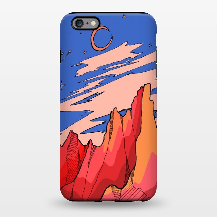 iPhone 6/6s plus StrongFit Blossom red mountain  by Steve Wade (Swade)