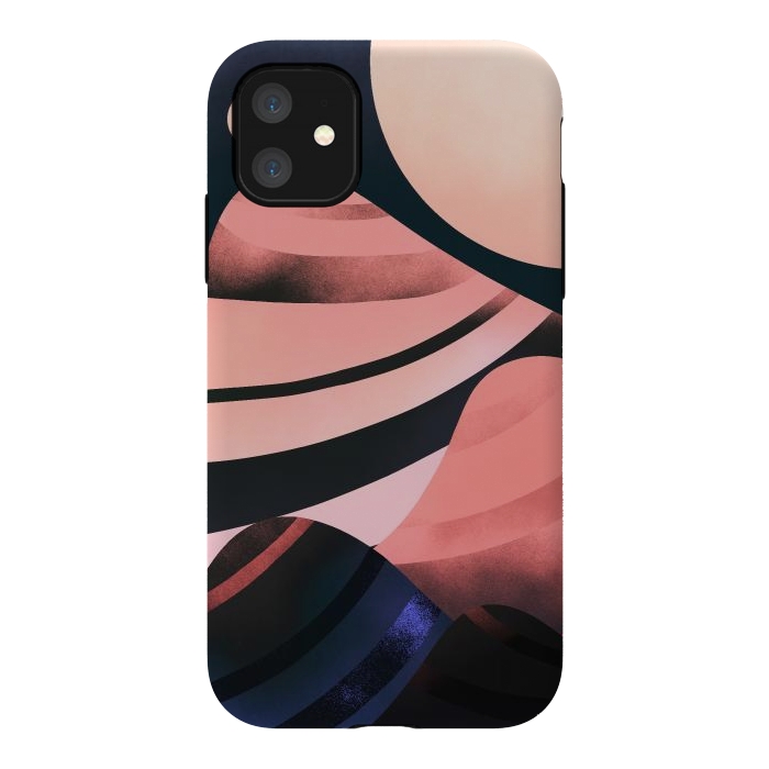 iPhone 11 StrongFit The burnt stone hills by Steve Wade (Swade)