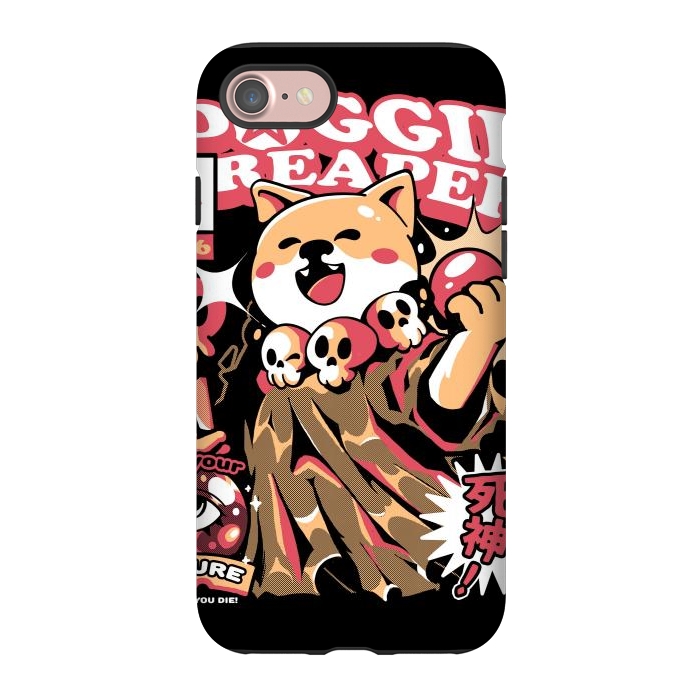 iPhone 7 StrongFit Doggie Reaper by Ilustrata