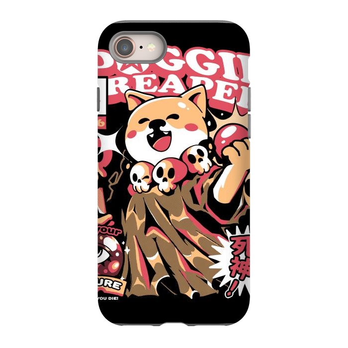 iPhone SE StrongFit Doggie Reaper by Ilustrata