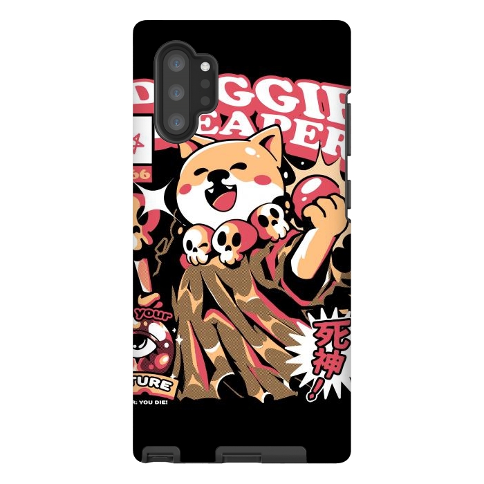 Galaxy Note 10 plus StrongFit Doggie Reaper by Ilustrata
