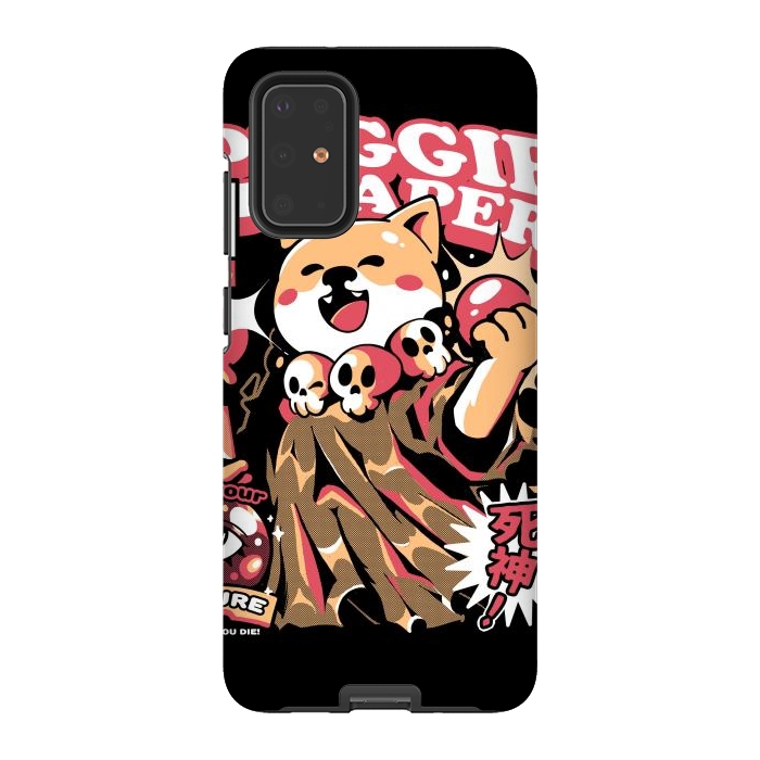 Galaxy S20 Plus StrongFit Doggie Reaper by Ilustrata