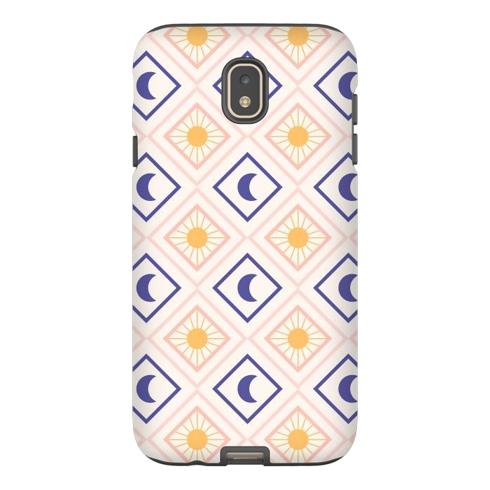 Galaxy J7 StrongFit Sun & Moon Tiles by ArtPrInk