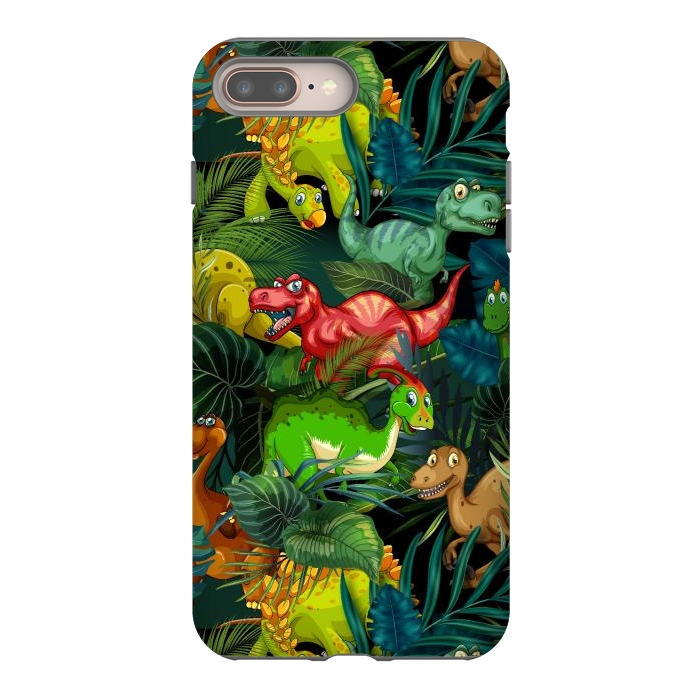 iPhone 7 plus StrongFit Dinosaur Park by Bledi