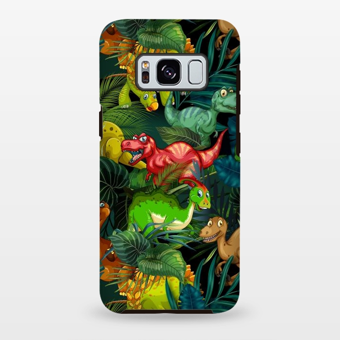 Galaxy S8 plus StrongFit Dinosaur Park by Bledi