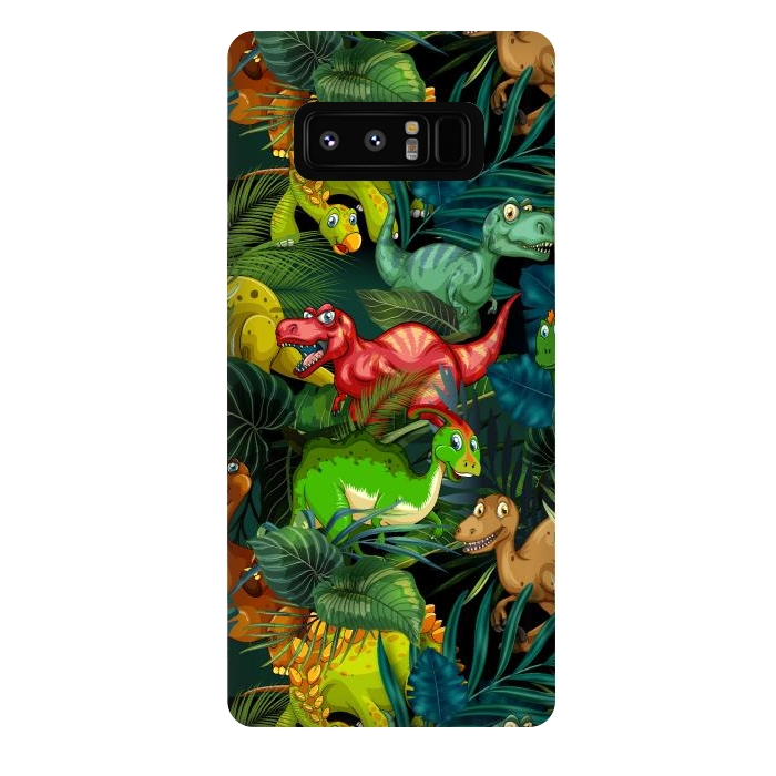 Galaxy Note 8 StrongFit Dinosaur Park by Bledi